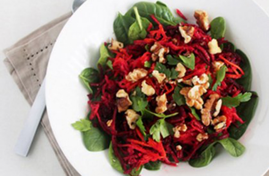 RECIPE: Carrot and Beetroot Slaw