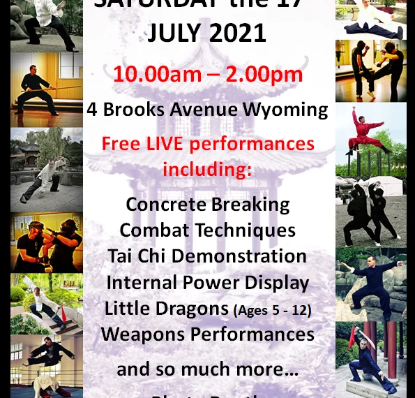 Martial Arts Demonstration Day – 17th July 2021: 10am – 2pm